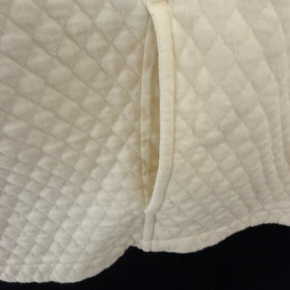 Windham Harbour Women's Winter White Sleeveless Zip Up Jacket/Vest Size XL - Picture 5 of 6